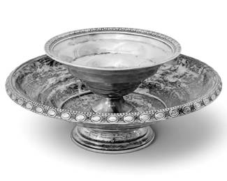 Sterling Silver Weighted Compotes 438g Total