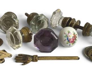 Vintage Glass Doorknobs More