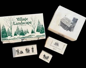 Mystery Christmas Villages Accessories
