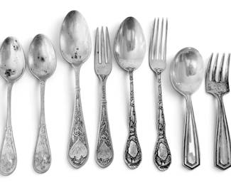 Sterling Silver VictorianEra Matching Utensils 137g Total