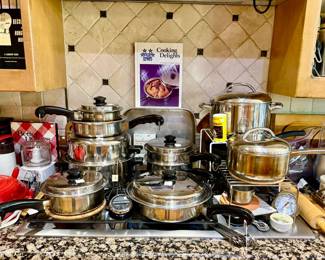 SALADMASTER SALAD MASTER POTS AND PANS.