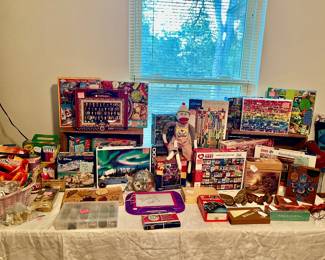 Assortment of puzzles
