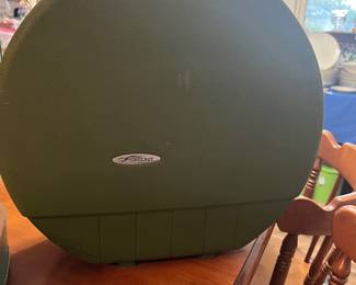 Vintage forecast train case