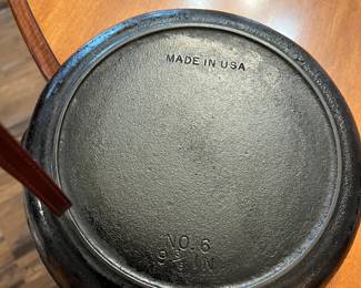Cast-iron skillet made in USA
