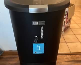 New trashcan with bags