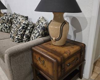 One of three matching end tables, excellent condition