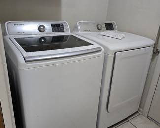 Washer and dryer