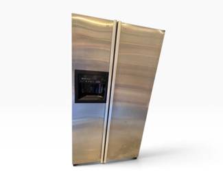 45 GEProfilePerformanceStainlessSteelSidebySideRefrigerator