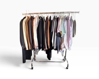 146 MensDesignerClothingCashmereLeatherSuitsManyNewwTags