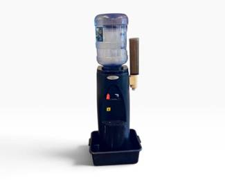 74 BrioHotColdWaterDispenserwBottleRack11EmptyBottles