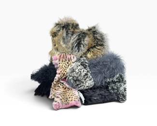 213 FauxFurRabbitFurFashionAccessoriesScarvesCuffsGloves
