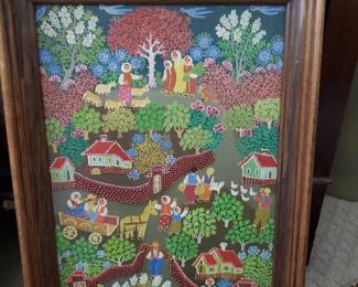Milan Rasic signed original Oil