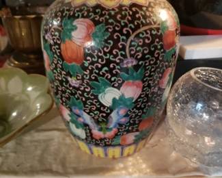 Asian ginger jars