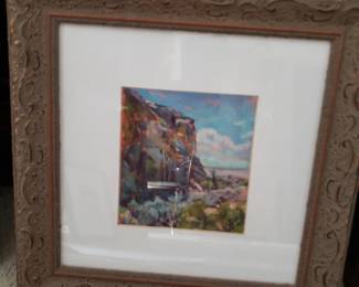Landscape southwest signed Chesney