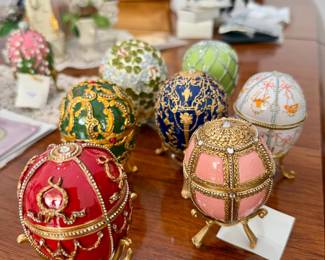 Hamilton/Bradford Exchange Faberge' Eggs