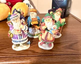 Old World Santa Figurines