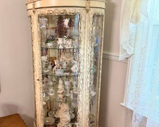 Antique French Style Vitrine