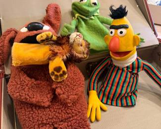 Seasame Street Original Puppets