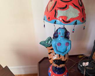Whimsical Mermaid Lamp