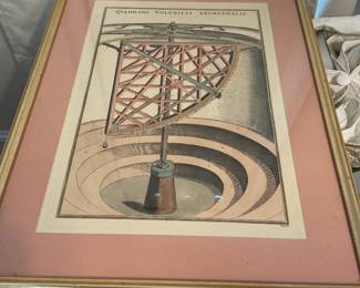 Tycho Brahe Quadrans Volubilis Azimuthalis Astronomical Instrument Framed Print 