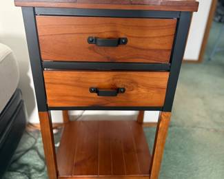 PAIR OF 2 DRAWER NIGHTSTANDS