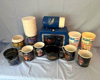 Star Trek Lunch Box, Thermos, Collectible Cups and Mugs