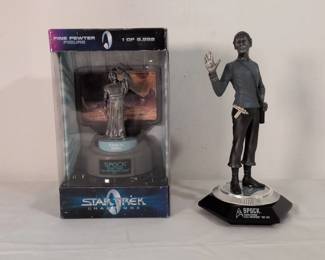 Spock Pewter Figures