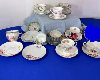 Vintage Tea Cups Galore