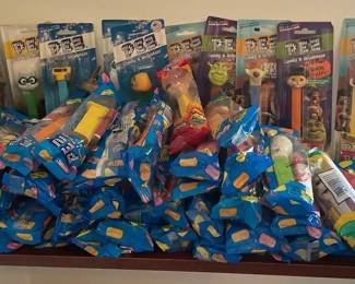 Huge Lot Of Disneys Pez Despensers Pixar Toy Story, Shrek, Ice Age, Lion King  Minions  More
