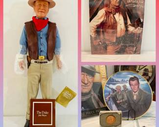 Collectibles For The John Wayne Fan