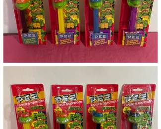 Teenage Mutant Ninja Turtles PEZ Dispensers Various Expressions