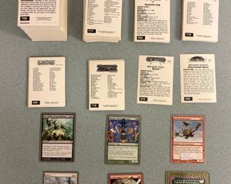 Dungeons and Dragons and others Card Game Cards