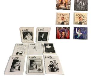 DAbo Chase Masterson fan club newsletter  Autographed CDs