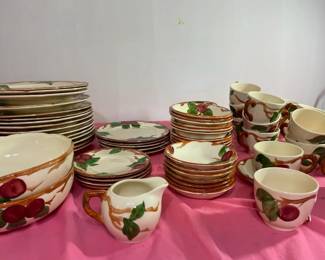 Vintage Franciscan Apple Dinnerware