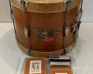 1940s Slingerland Parade Snare With Original Calfskin And More