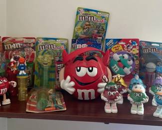 MMs Candy Pez Collection Lot