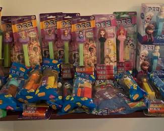 Disney Pez Dispenser Lot  Frozen, Princesses, Monsters Inc, Bambi And More