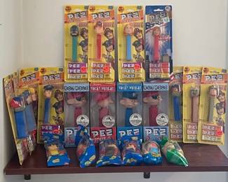 Lot Of Emergency Heroes  Wacky Wobble Pez Police, Fireman, Pirate