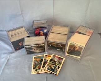 Star Trek Trading Cards  Six Possibly Complete Sets