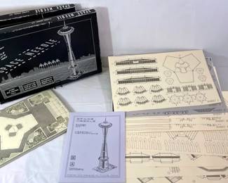 Seattle Worlds Fair Space Needle Model Kit