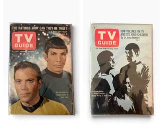 Star Trek 1967, 1968 TV Guide Issues