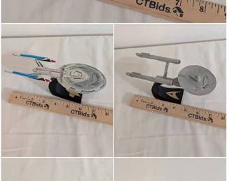 5 Star Trek Guardians Of The Federation Display Models