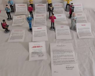 The Star Trek Figurine Collection By The Danbury Mint