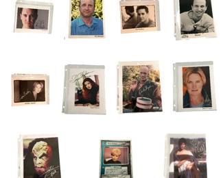 Star Trek The Next Generation Assorted Autographed Publicity Photos
