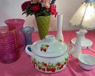 Vintage Vases, Lamp  Shree Pottery
