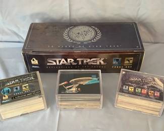 1995 SkyBox Star Trek Reflections of the Future Collector Cards, plus Lenticular Cards