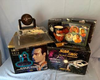 Star Trek Decor, Music Box, Clock, Mug