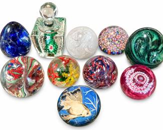 Art Glass Paperweights