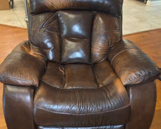 Leather rocker