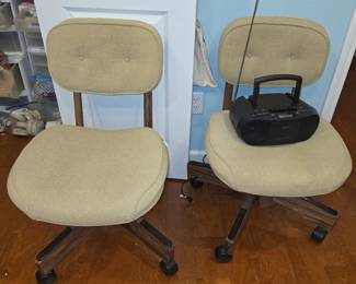 Rolling office chairs